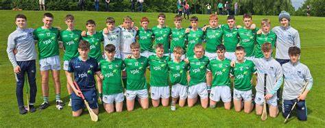 Minor Hurling Team Photo